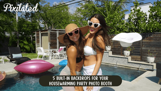 5 Photo Backdrops for Your Housewarming Party - Pixilated
