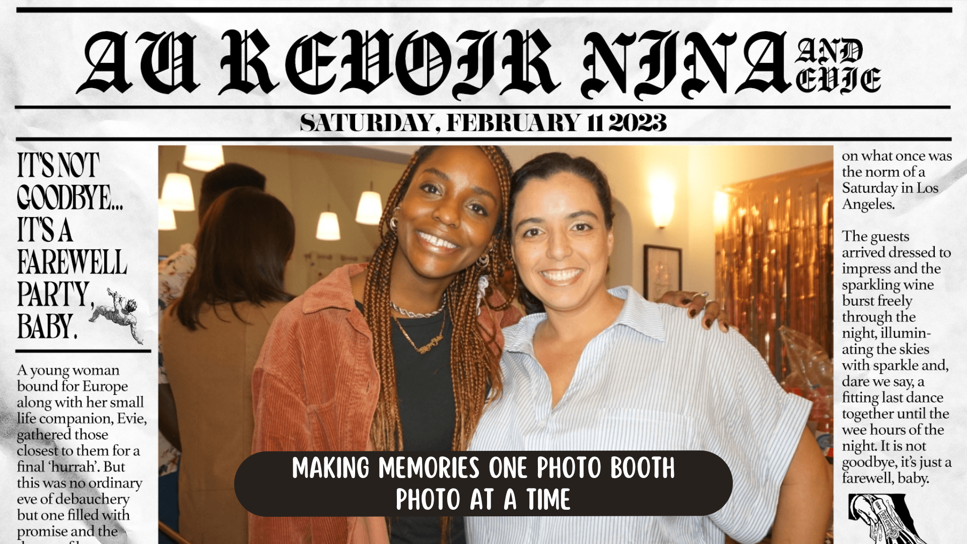 Making Memories One Photo Booth Photo at a Time – Pixilated