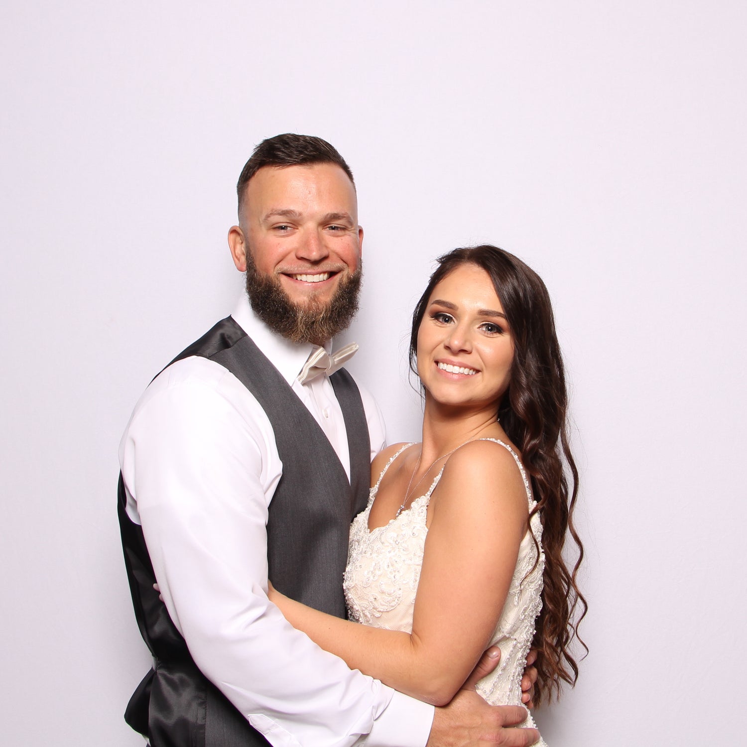 Wedding Photo Booth in New York with Newlyweds
