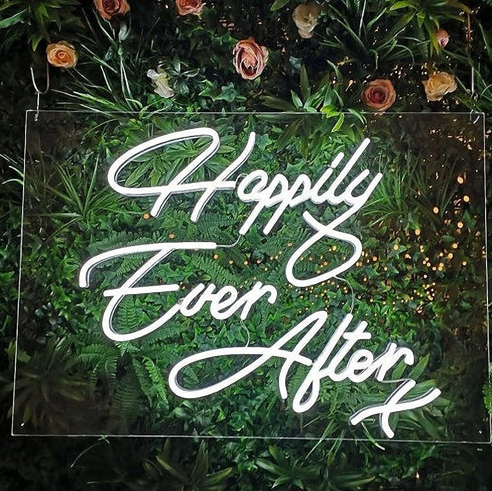 Happily Ever After Neon Light Sign