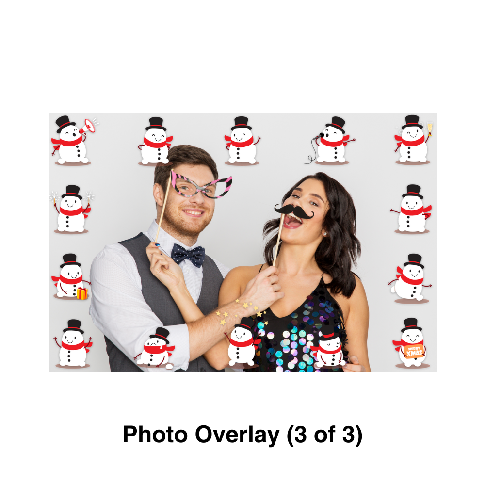 Christmas Guys Photo Booth Theme- overlay 3