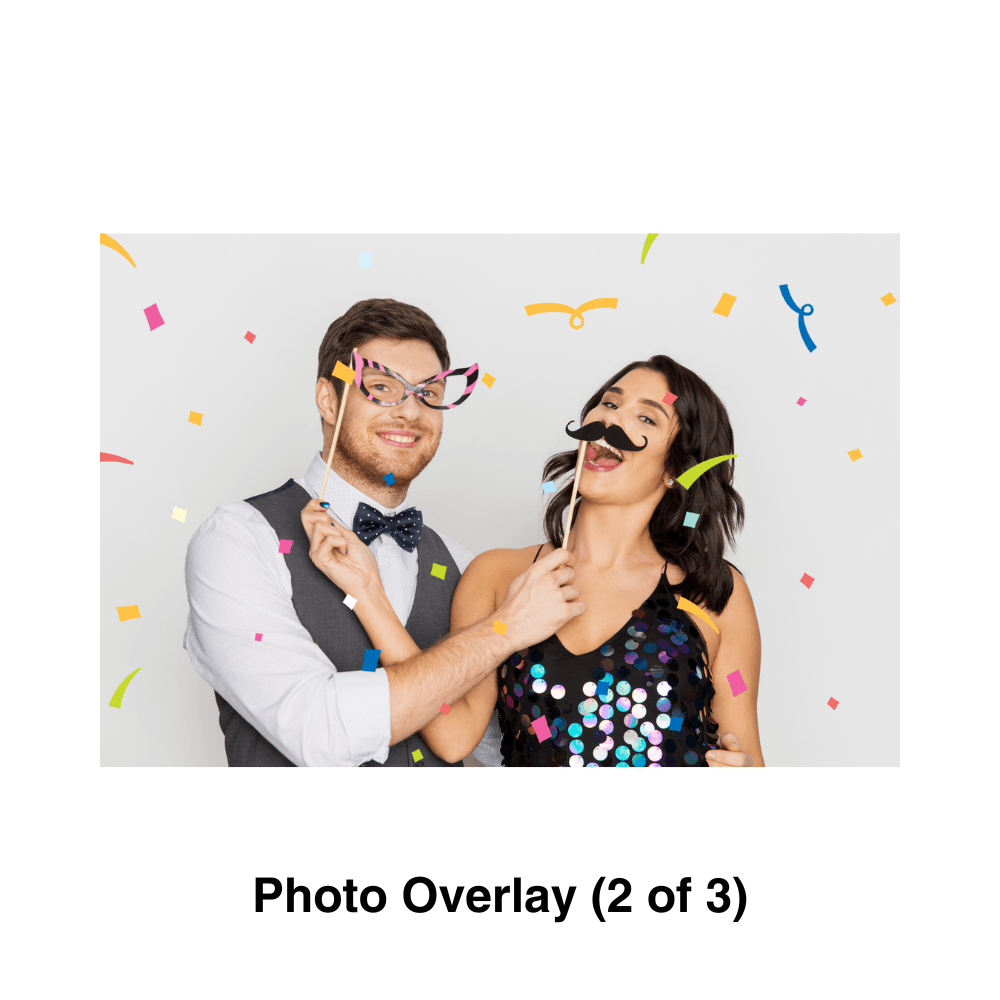 Birthday Party Photo Booth Theme - Pixilated