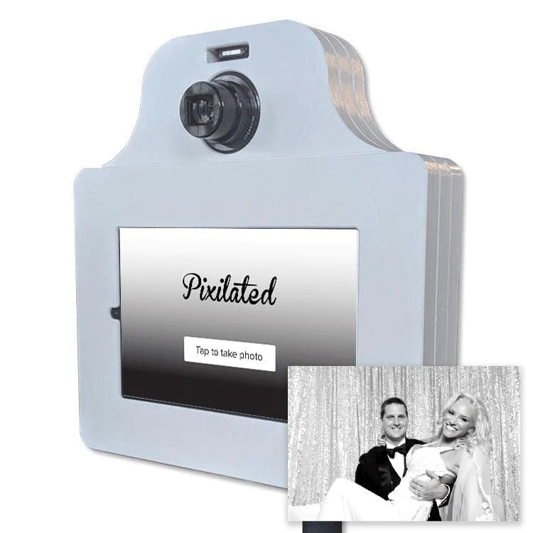 Black & White Wedding Photo Booth Bundle - Pixilated