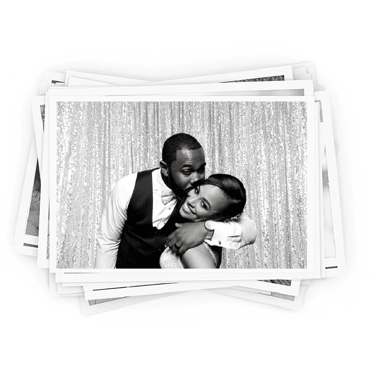 Black & White Wedding Photo Booth Bundle - Pixilated