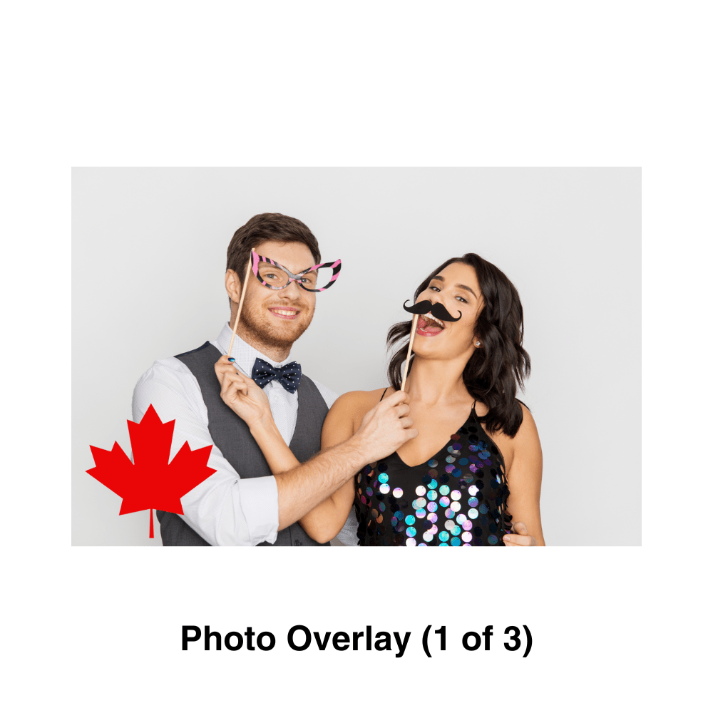 Canada Photo Booth Theme - Pixilated