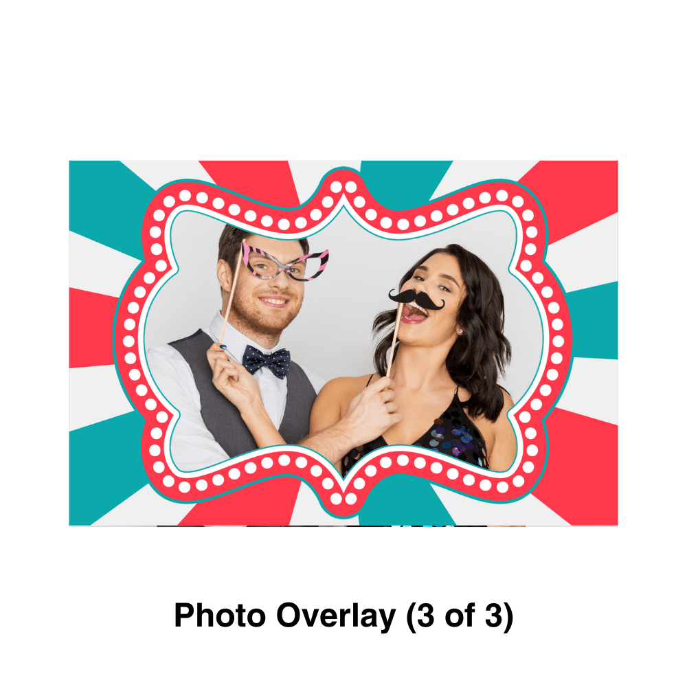 Carnival Photo Booth Theme - Pixilated