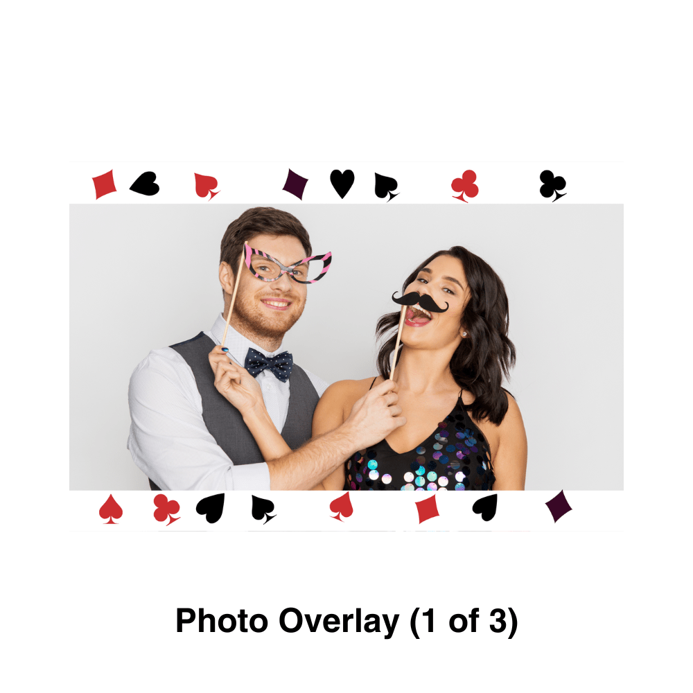 Casino Photo Booth Theme - Pixilated