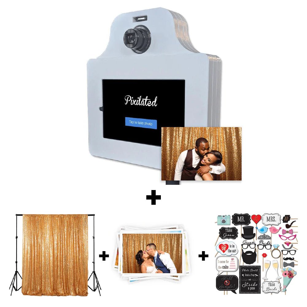 Classic Wedding Photo Booth Bundle – Pixilated