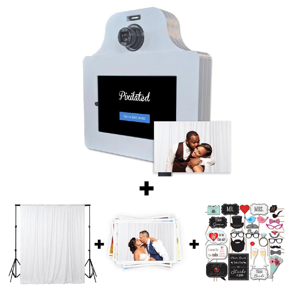 Classic Wedding Photo Booth Bundle - Pixilated