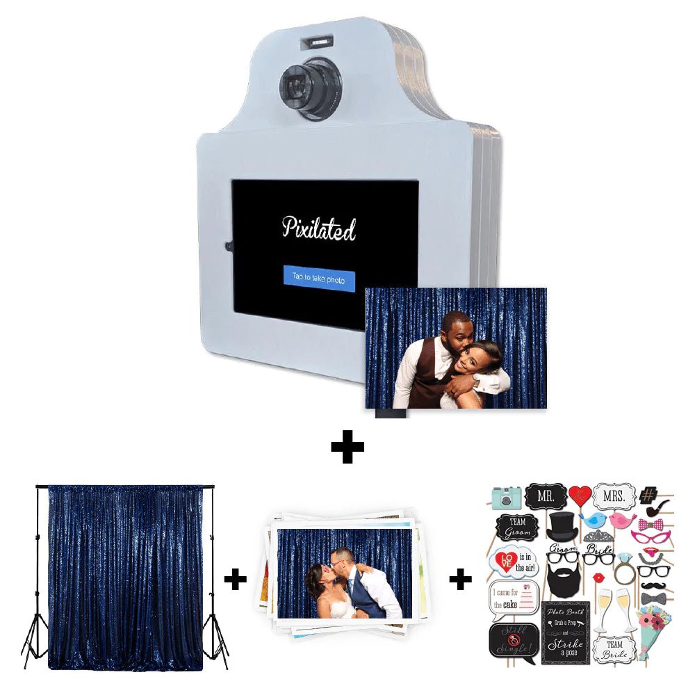 Classic Wedding Photo Booth Bundle - Pixilated