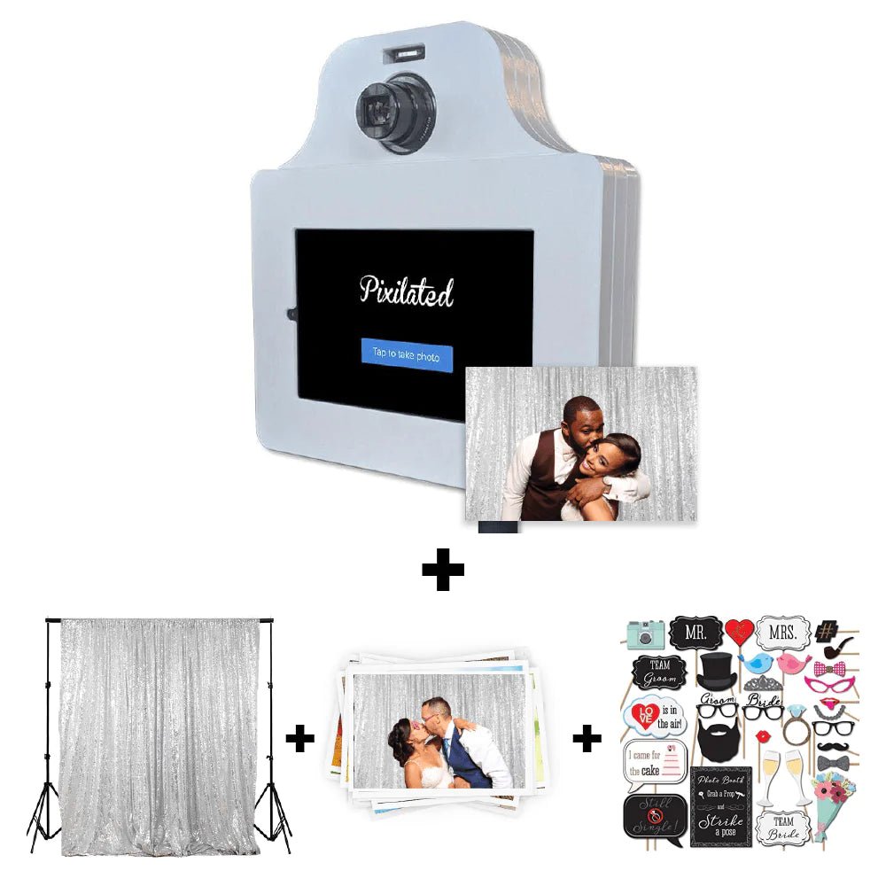 Classic Wedding Photo Booth Bundle - Pixilated