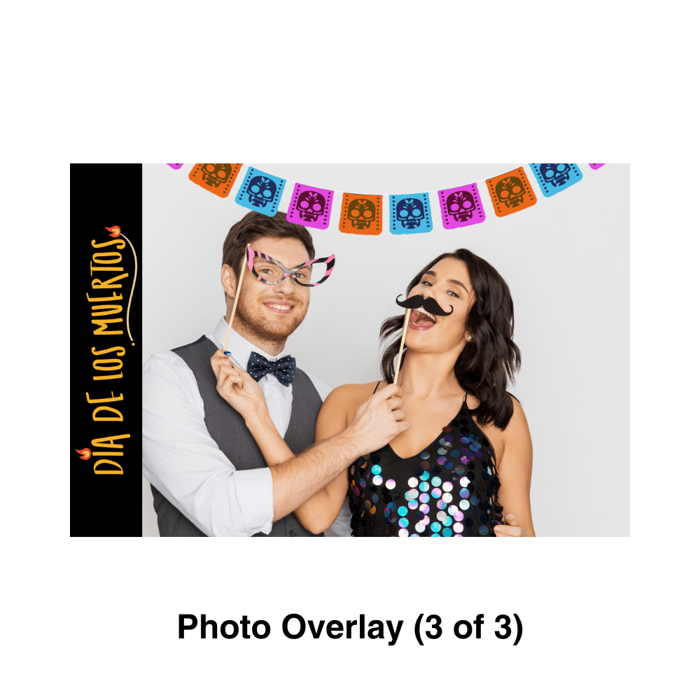 Dia de los Muertos Photo Booth Theme - Pixilated