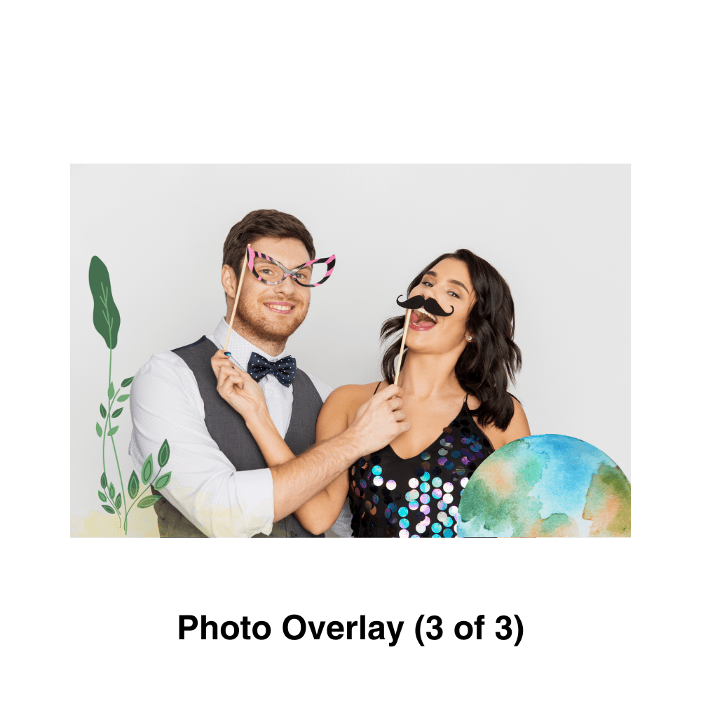 Earth Photo Booth Theme - Pixilated