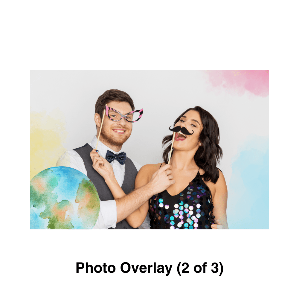 Earth Photo Booth Theme - Pixilated