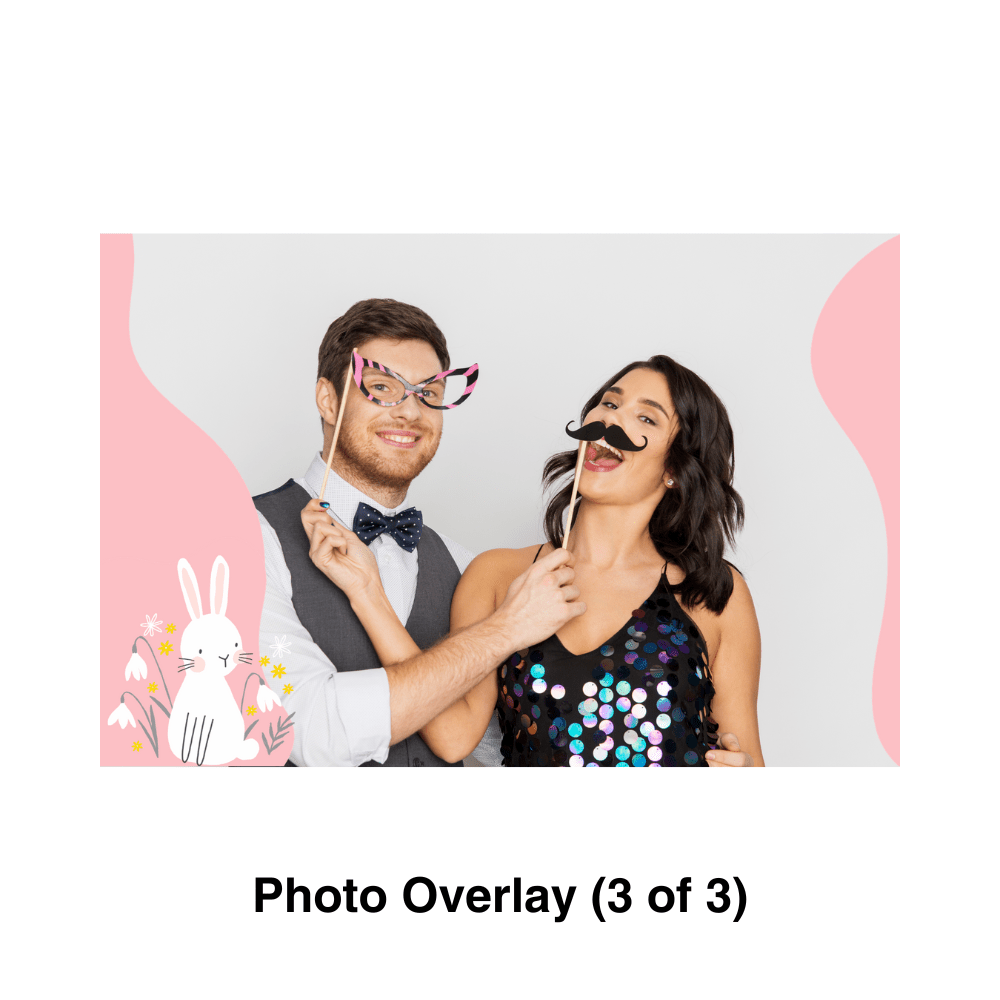 Easter Photo Booth Theme - Pixilated