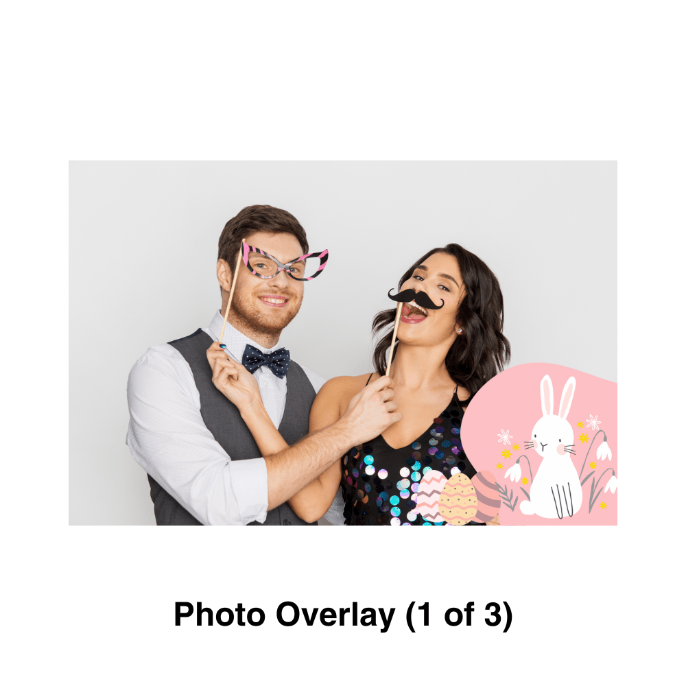 Easter Photo Booth Theme - Pixilated