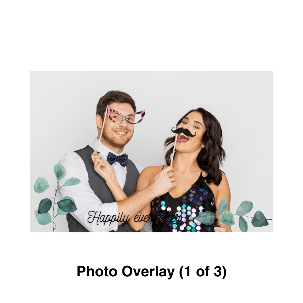 Eucalyptus Photo Booth Theme - Pixilated