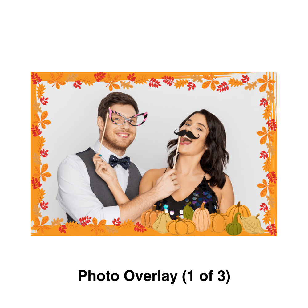 Fall Fest Photo Booth Theme - Pixilated