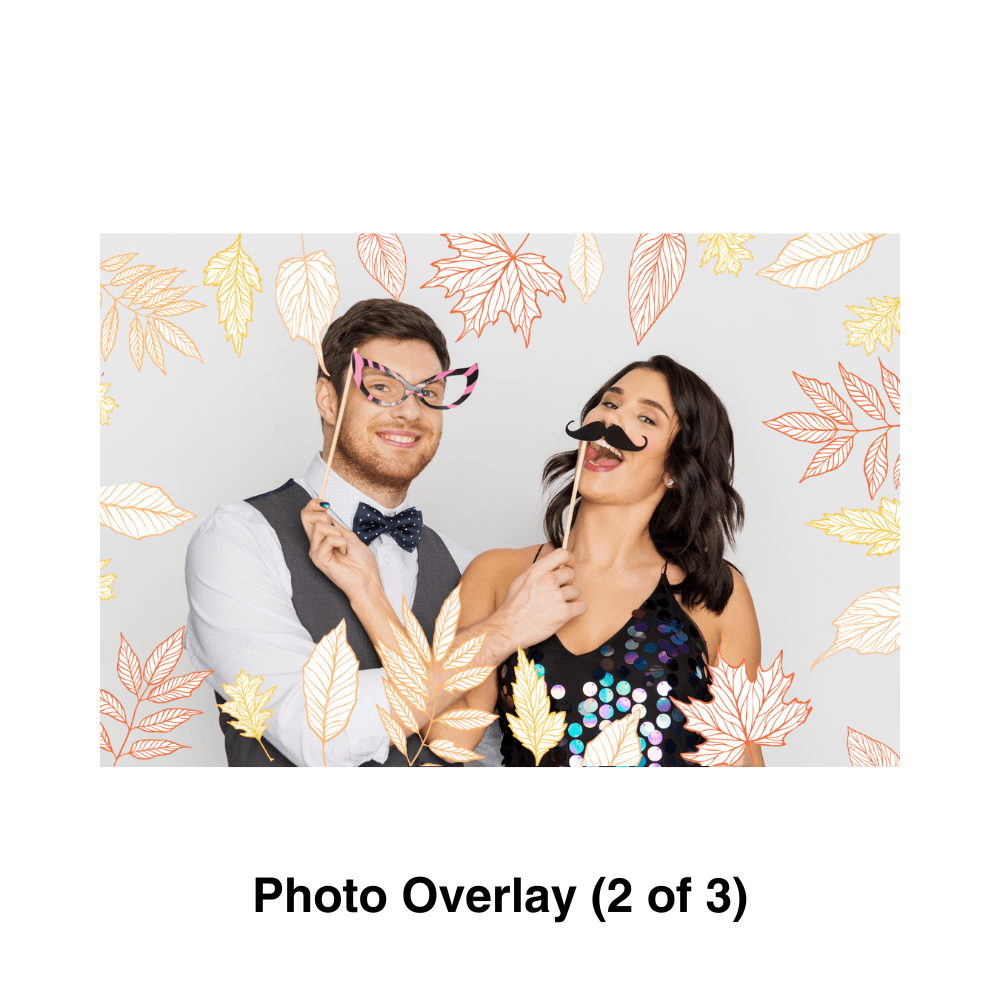 Fall Photo Booth Theme - Pixilated