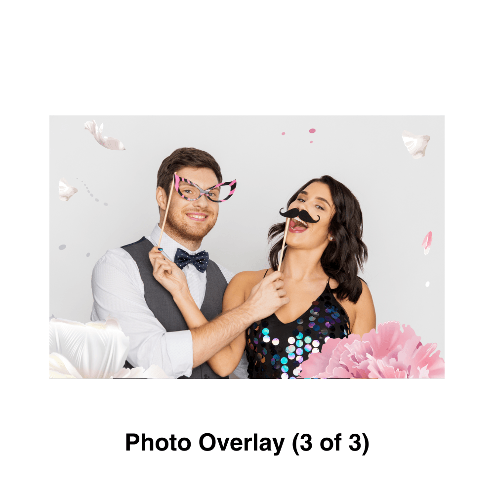 Floral Photo Booth Theme - Pixilated