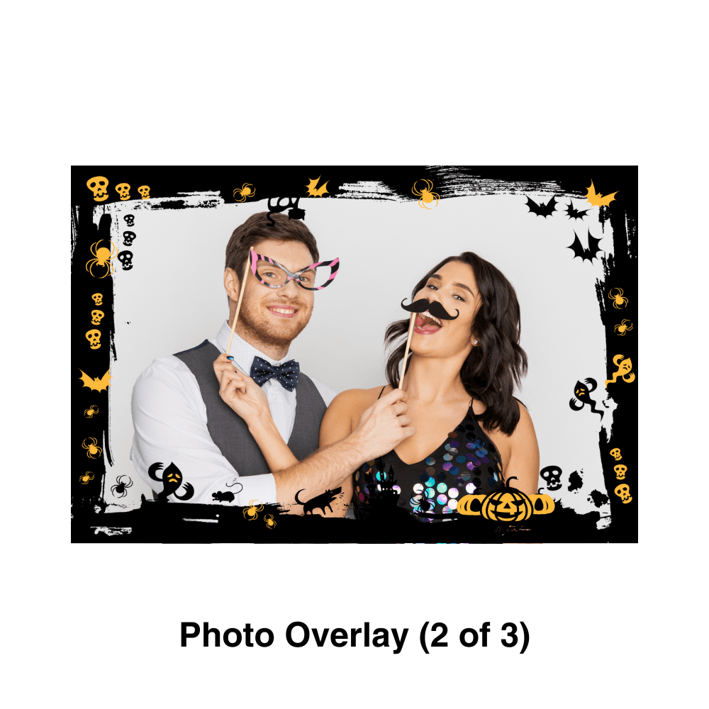 Halloween Photo Booth Theme - Pixilated