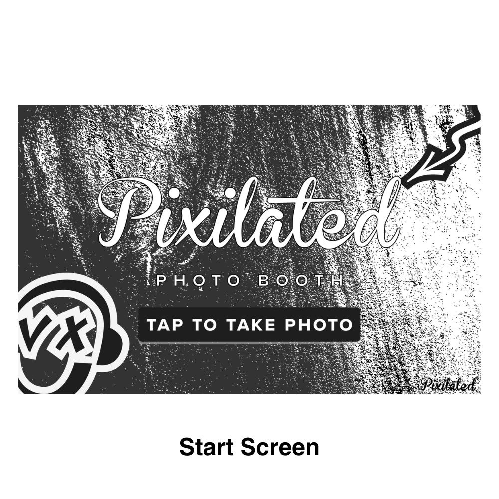 Hip Hop Photo Booth Theme - Pixilated