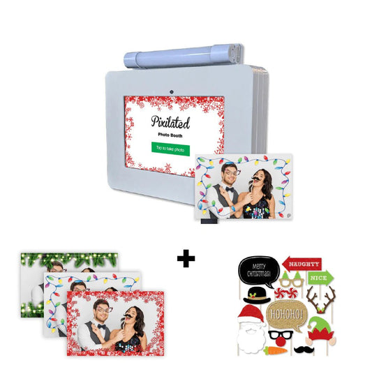 Holiday Essentials Photo Booth Bundle - Pixilated