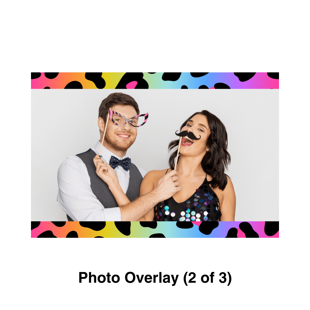 Leopard Photo Booth Theme - Pixilated