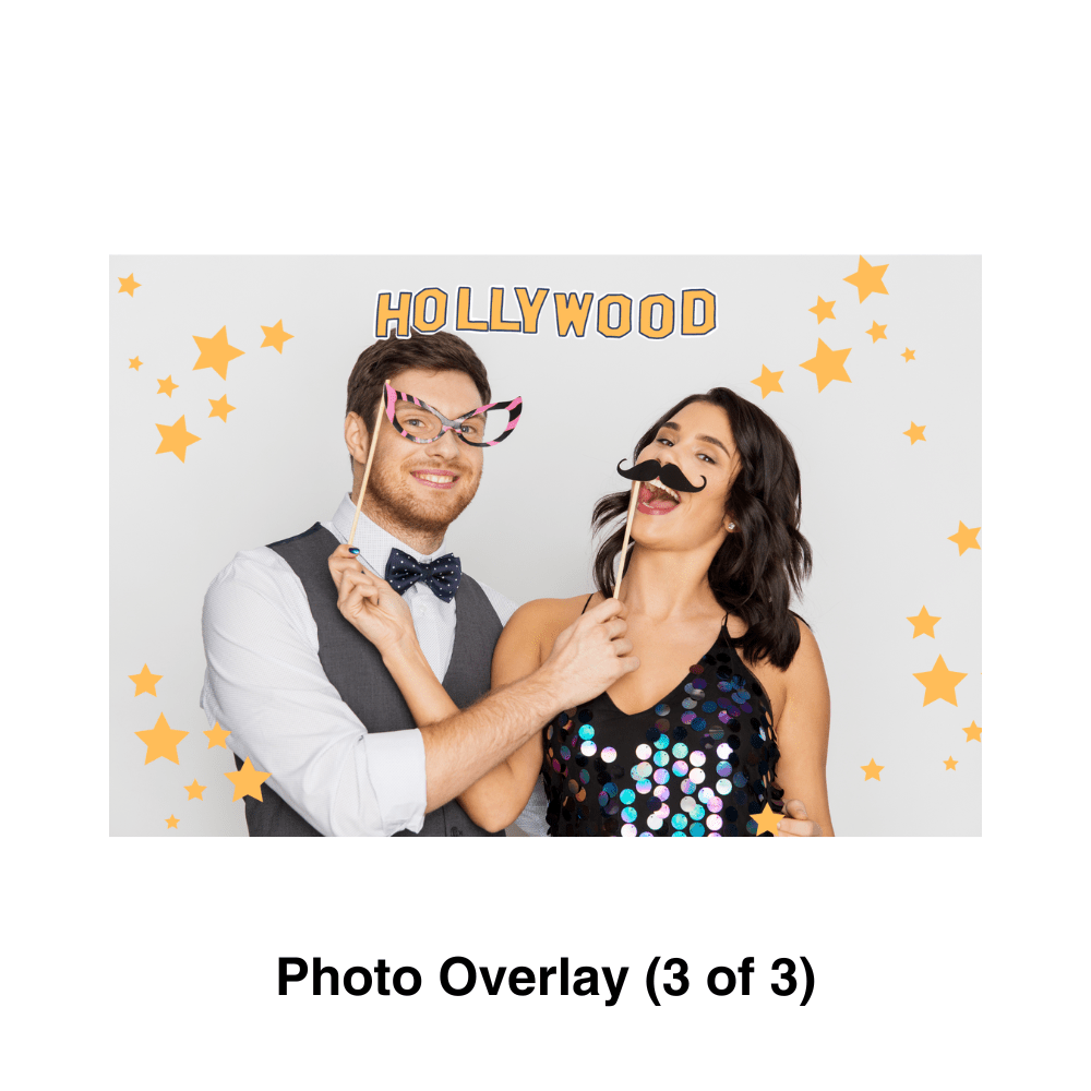Los Angeles Photo Booth Theme - Pixilated