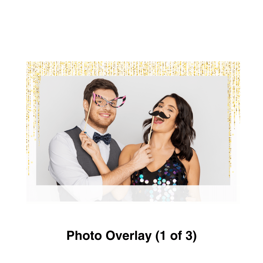 Merry Christmas Photo Booth Theme - Pixilated