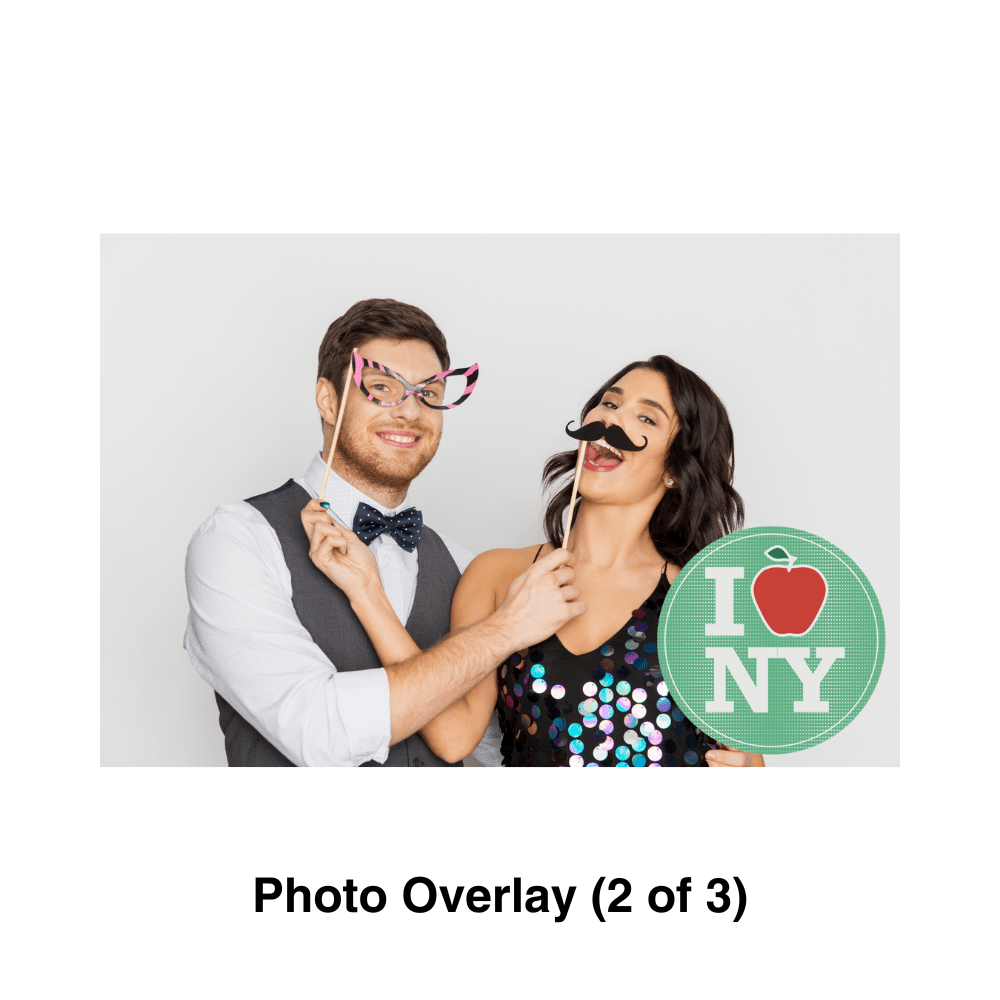 New York City Photo Booth Theme - Pixilated
