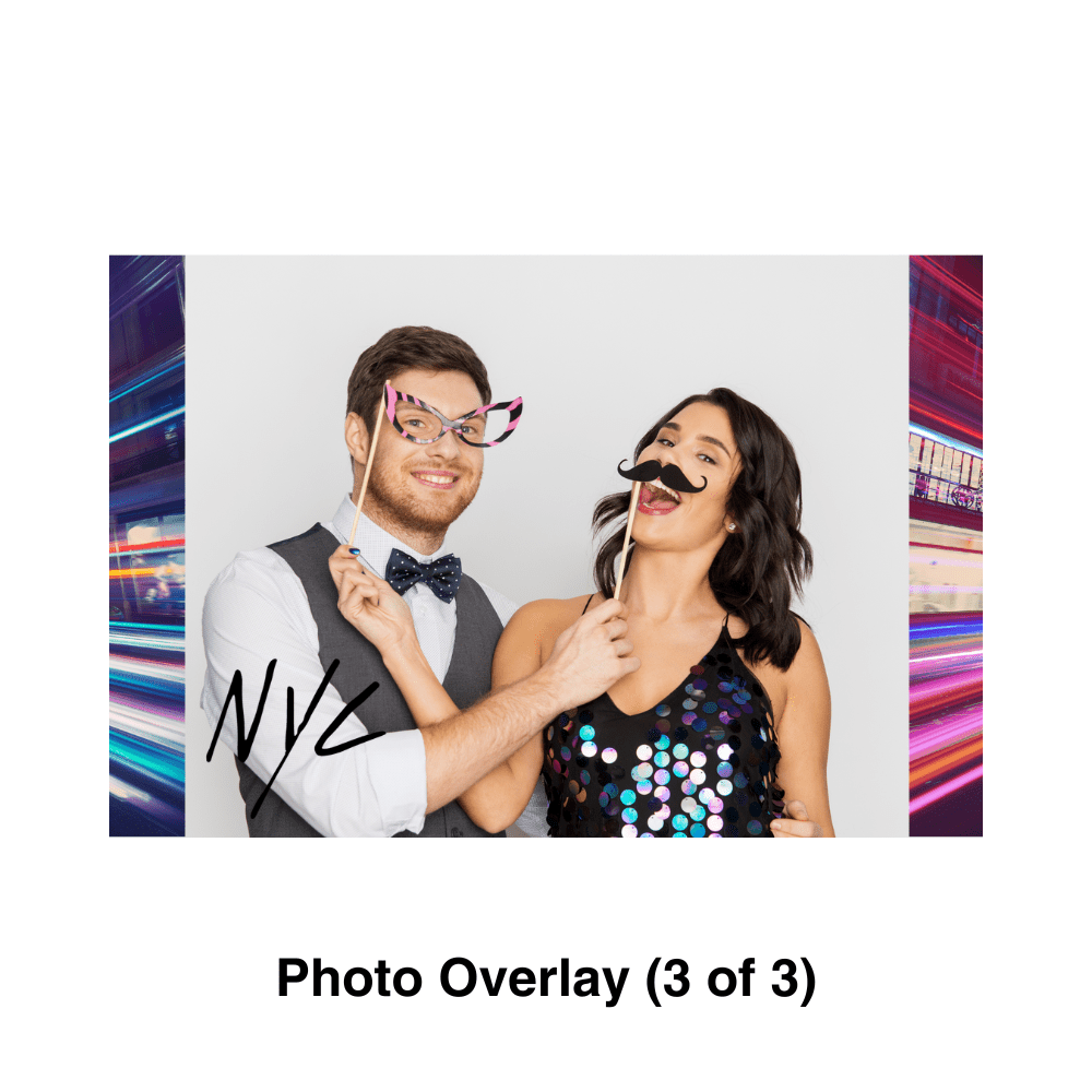New York City Photo Booth Theme - Pixilated