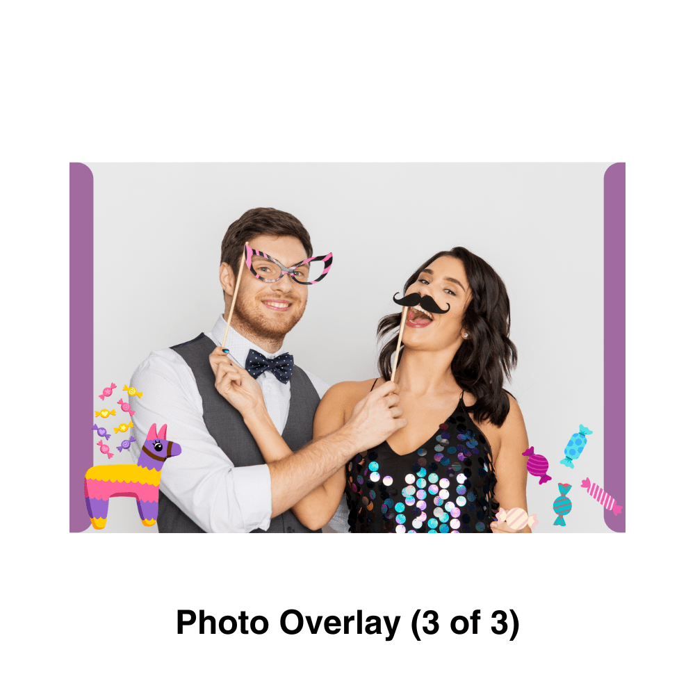 Pinata Photo Booth Theme - Pixilated