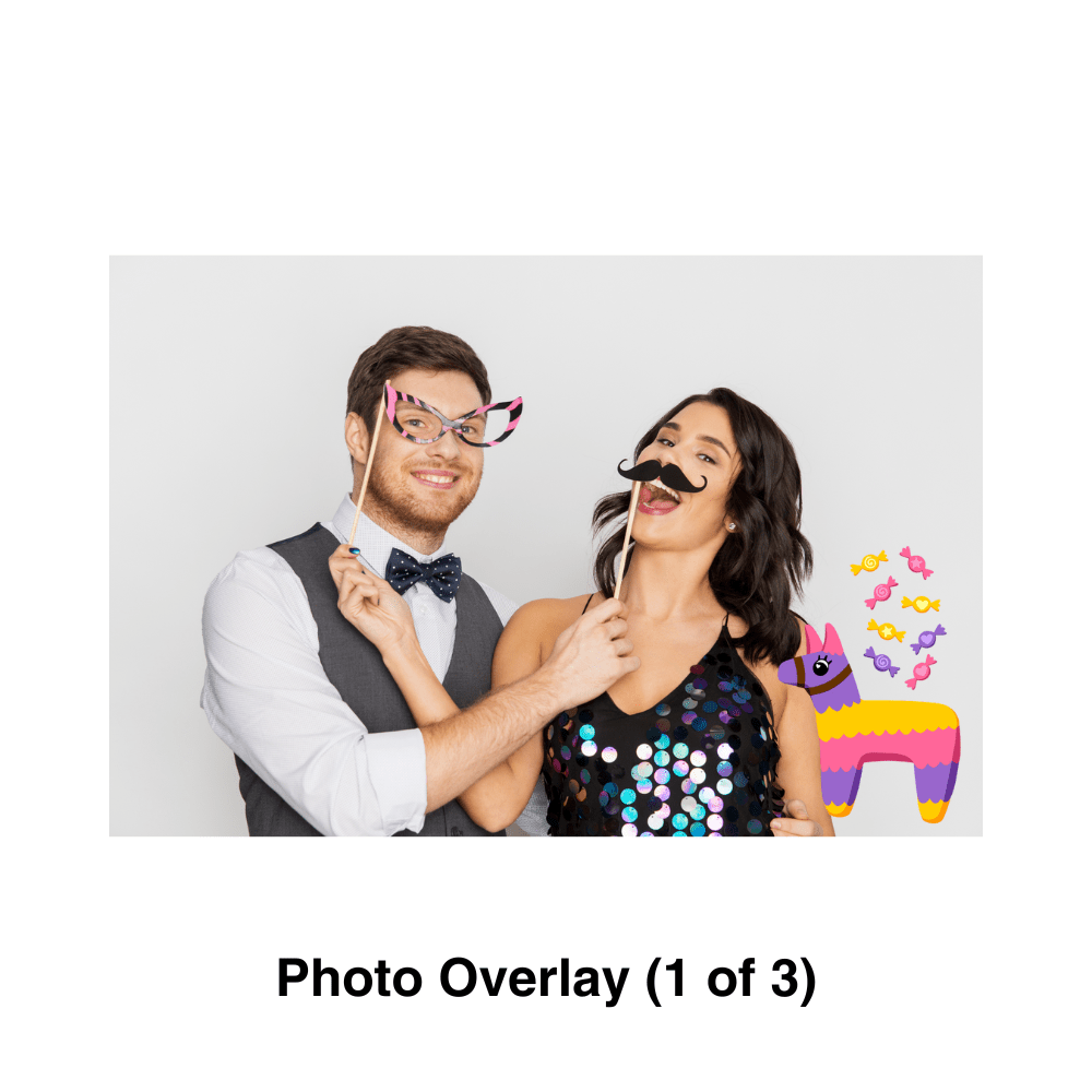 Pinata Photo Booth Theme - Pixilated