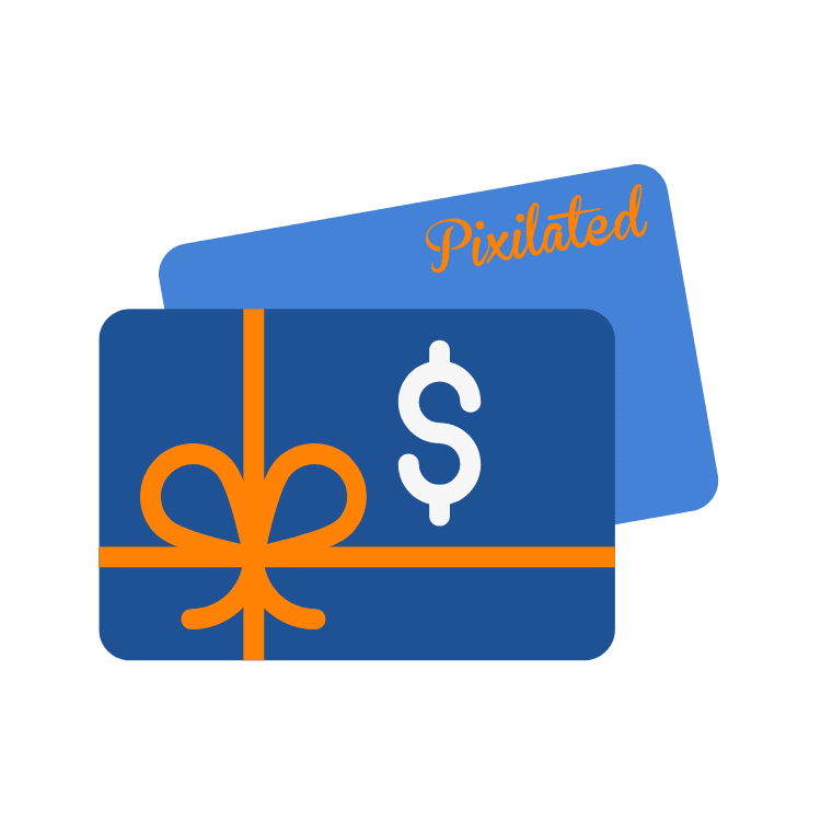 Pixilated Photo Booth Gift Card - Pixilated