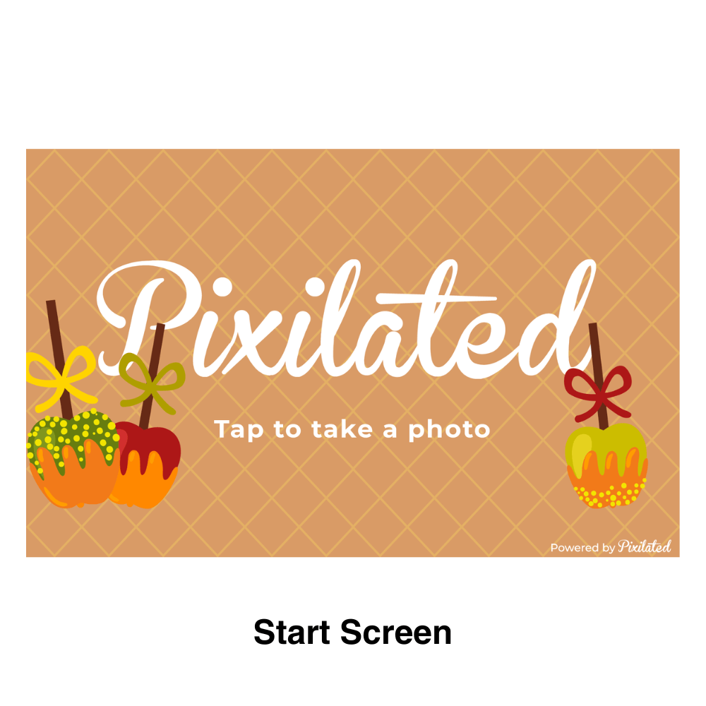 Pumpkin Patch Photo Booth Theme - Pixilated