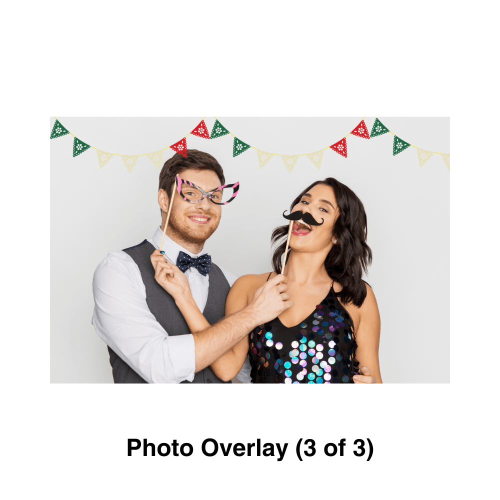 Quinceanera Photo Booth Theme - Pixilated