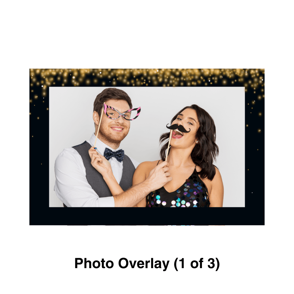 Sparkler Lights Photo Booth Theme - Pixilated