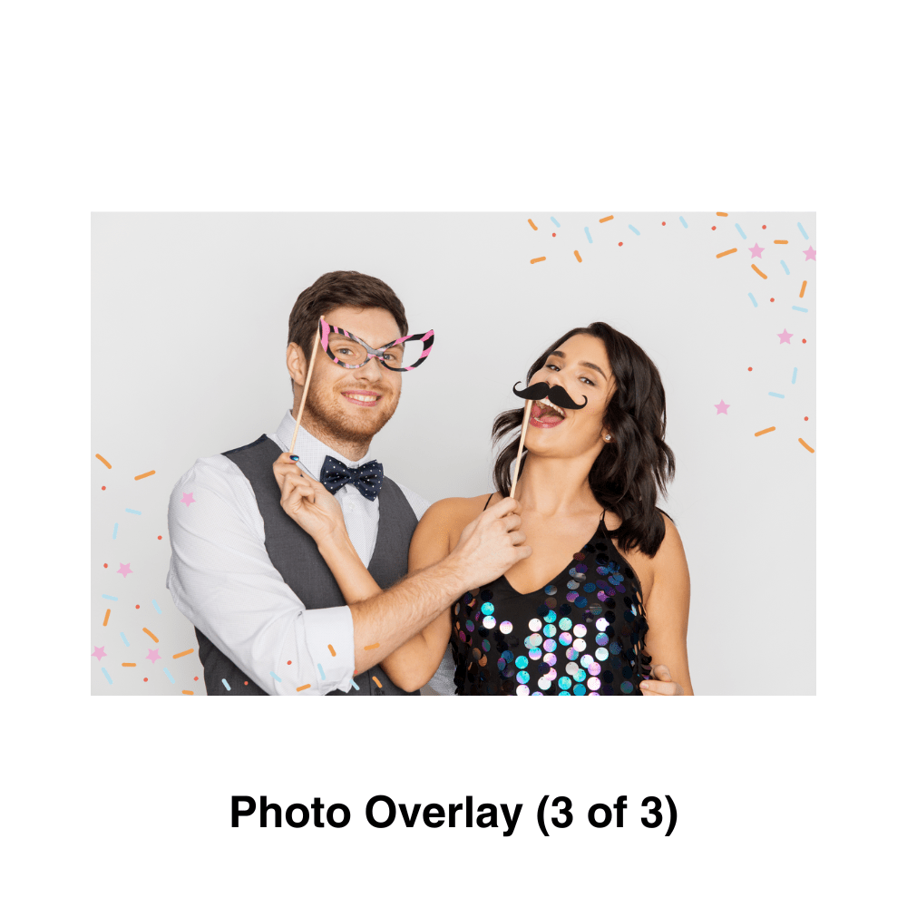 Sprinkle Photo Booth Theme - Pixilated