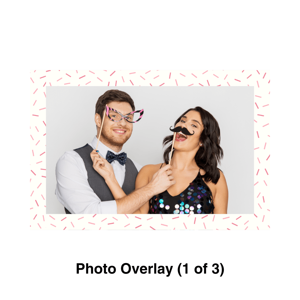 Sprinkle Photo Booth Theme - Pixilated