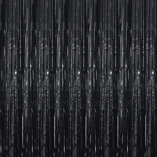 Tinsel Photo Booth Backdrop - Pixilated