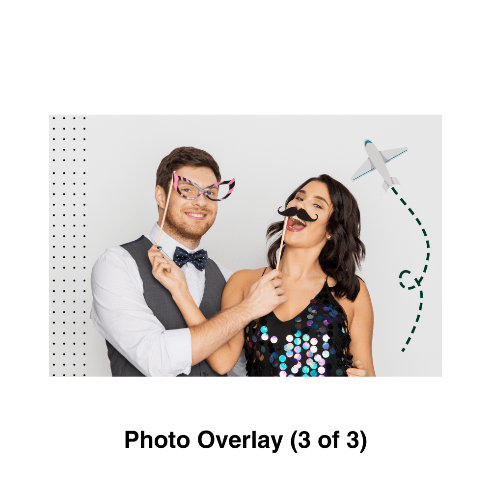 Travel Photo Booth Theme - Pixilated
