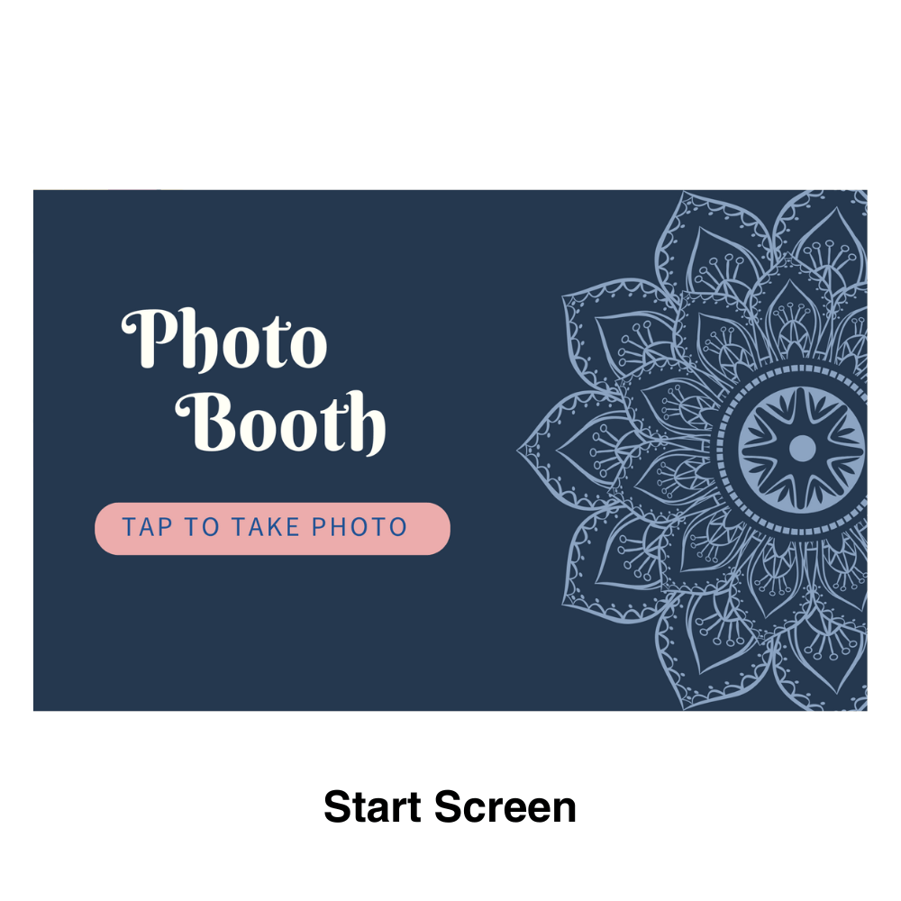 Zen Photo Booth Theme - Pixilated