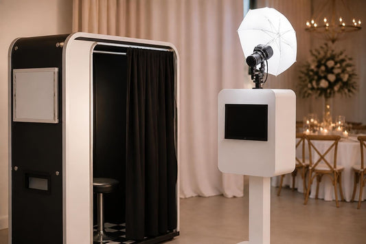 Black and White Photo Booth: Timeless Elegance for Events - Pixilated