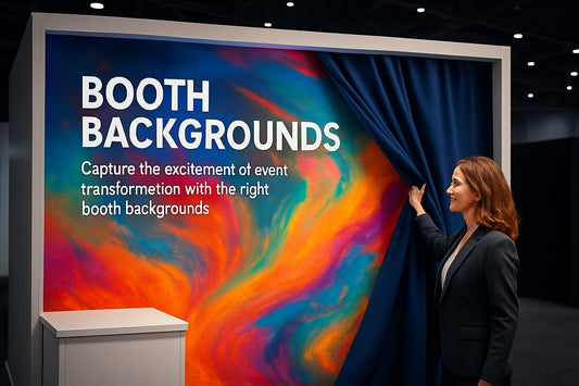 9 Stunning Booth Backgrounds to Elevate Your Events in 2026