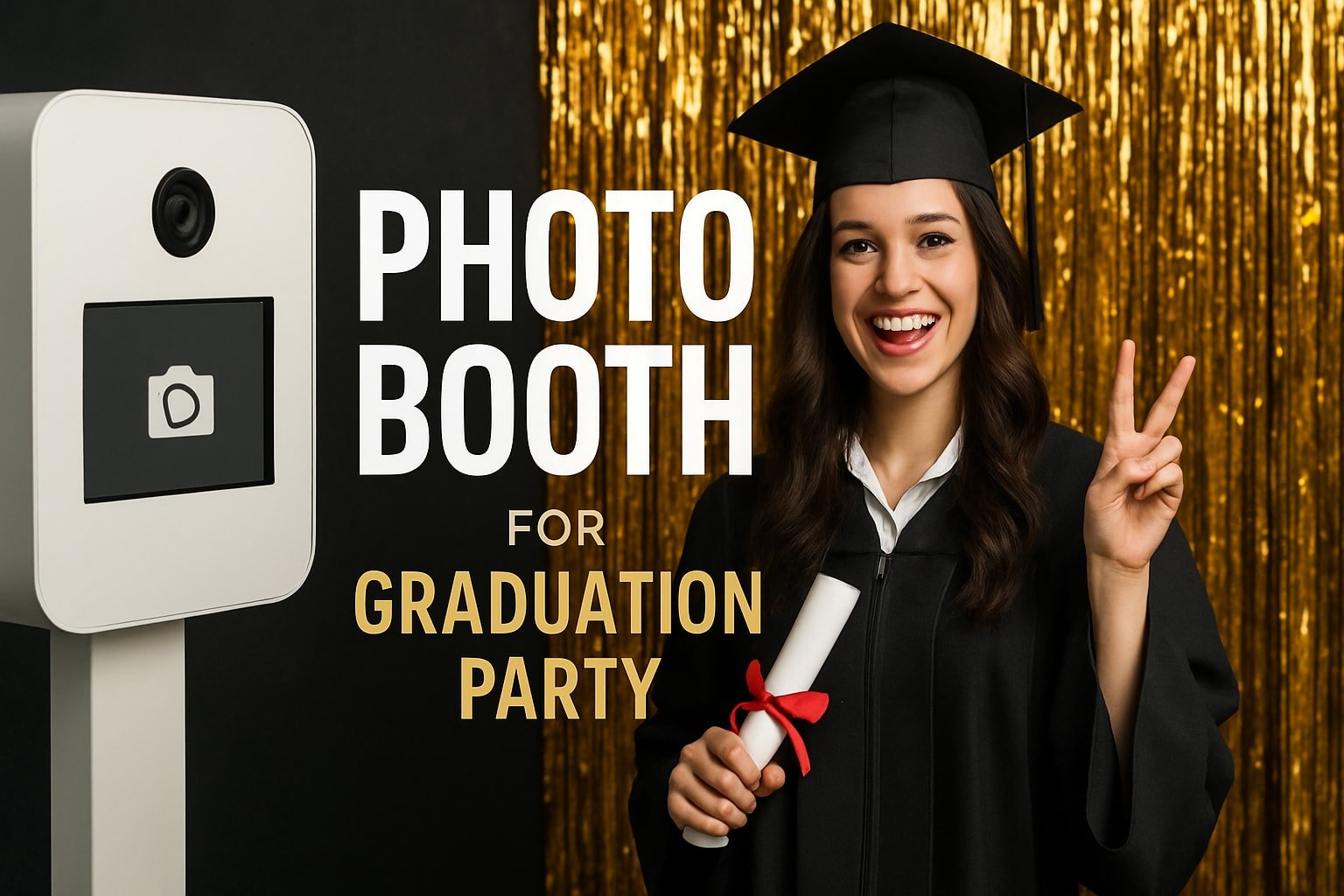 Photo Booth for Graduation Party: The Essential 2026 Guide – Pixilated