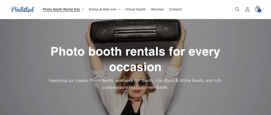 Pixilated Launches New Photo Booth Rental Site - Pixilated