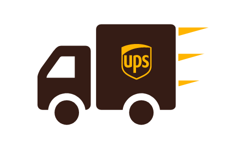 UPS Truck Return Shipping Icon