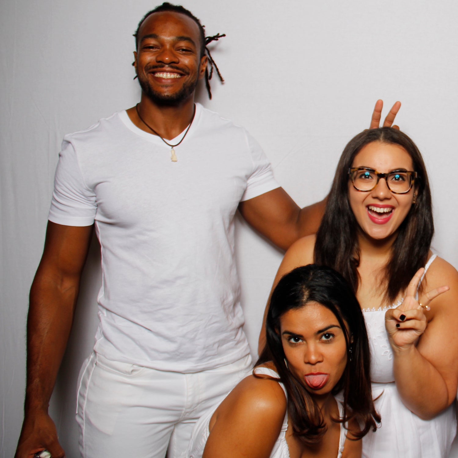 All White Party Photo Booth in Miami Florida