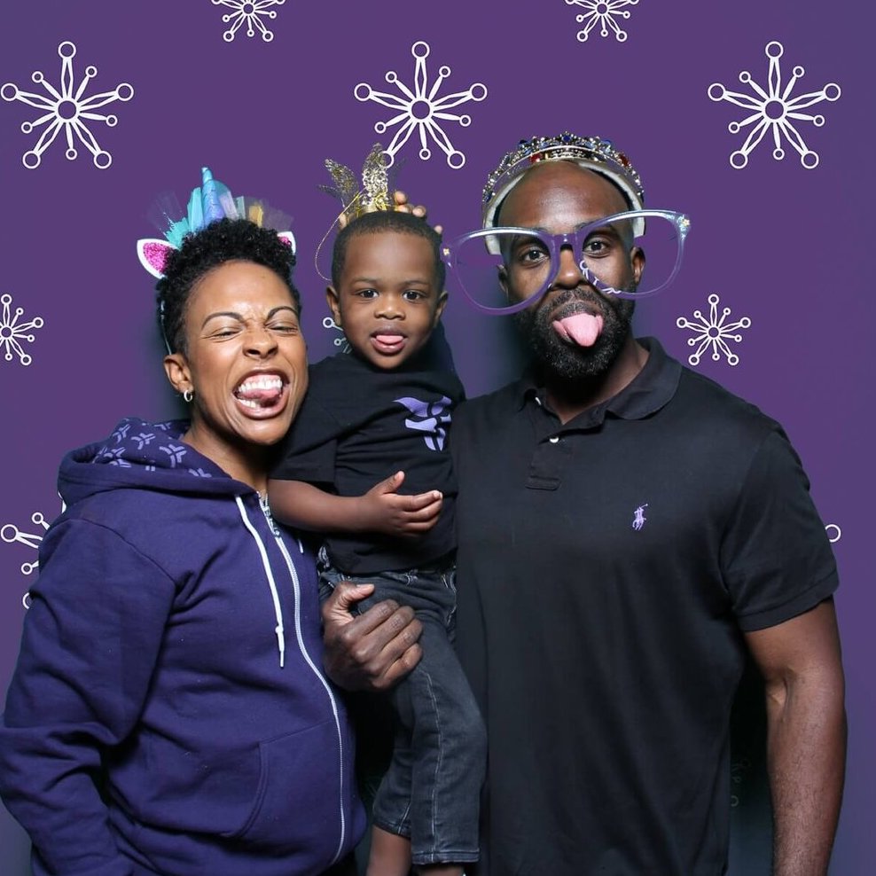 Company Holiday Party Photo Booth